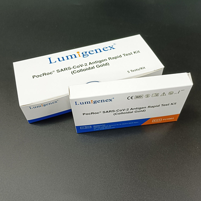 25-delige snelle antigeen-testkit, colloïdaal goud antigeen-testkit voor thuis