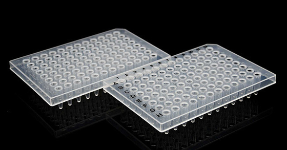 PCR-plaat 0,2 ml PCR-reactieplaat met 96 wells en halve randen