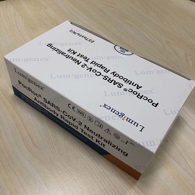CE Zelf Antilichaam Colloïdaal Goud Test Kits 93.33% Gevoeligheid