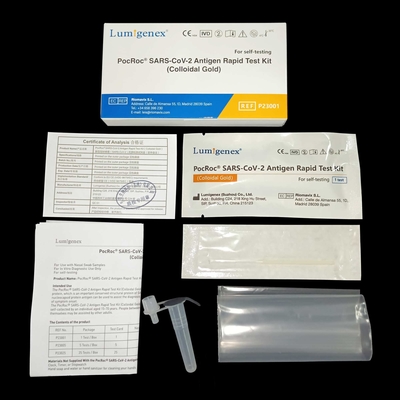 SARS-CoV-2 antigeen sneltestkit voor zelftest CE-gecertificeerd