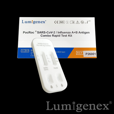 Covid19 Griep A Griep B Sneltestkit Colloïdaal goud Neusuitstrijkje monkeypox CE