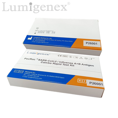 SARS-CoV-2/Griep een het Certificaattga Register van Ce van Kit Colloidal Gold van de Griepb Snel Test