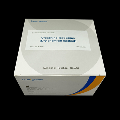 OEM beschikbare creatinineteststrips Klinische chemische analyse