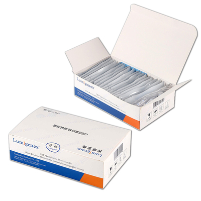 POCT Ontstekingstest C Reactieve proteïne CRP-teststrip CFDA-certificering Immunoassay-technologie