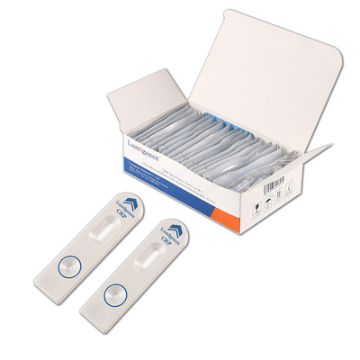POCT Ontstekingstest C Reactieve proteïne CRP-teststrip CFDA-certificering Immunoassay-technologie