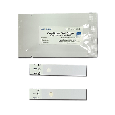 Creatinine-teststrips detecteren nierletsel voor glucosemeter urinezuurmeter