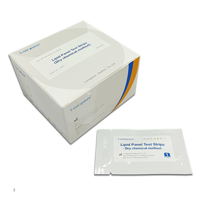 Het Lipidecomité van de doosopslag de Teststroken voor Beroeps en Huis testen Snelle Test
