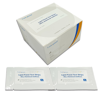 2 minuten HDL Lipidecomité Teststroken met Droge Chemische Methode