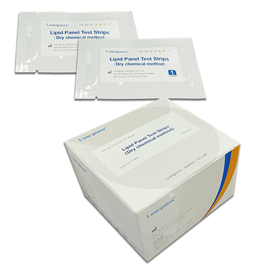 Stroken van de het Lipidenprofiel drogen de Snelle Test van het huisgebruik Chemische Methode99% Nauwkeurigheid