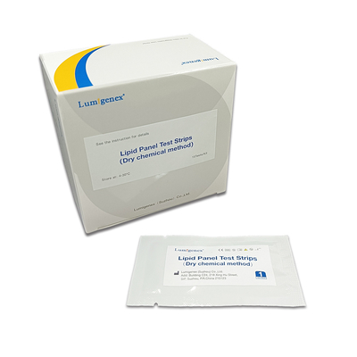 Het Lipidecomité van de doosopslag de Teststroken voor Beroeps en Huis testen Snelle Test