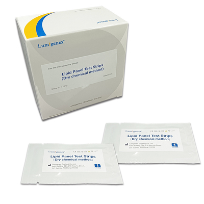 2 minuten HDL Lipidecomité Teststroken met Droge Chemische Methode