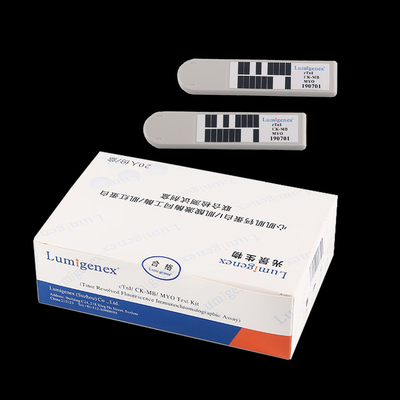 POC-Testuitrusting, immunoassay van cTnI/CK-MB/Myo Test Kit TRFIA het Hartisoenzym/Myoglobin van het Troponine I/Creatine Kinase