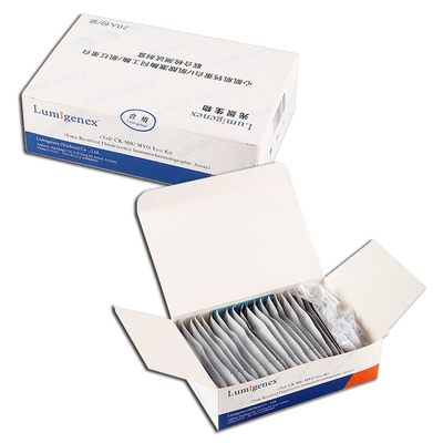 Cardiale Troponine I / Creatine Kinase Iso-enzym / Myoglobine Combo Test Kit Vetzuur