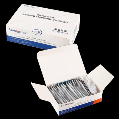 Cardiale Troponine I / Creatine Kinase Iso-enzym / Myoglobine Combo Test Kit Vetzuur