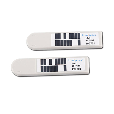 CTnI / H-FABP-testkit voor cardiaal troponine I en vetzuurbindend eiwit