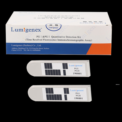 Maagfunctie Diagnose Pepsinogen I / Pepsinogen II (PGI / PGII) Combo Test Kit volbloedtest longinfectie