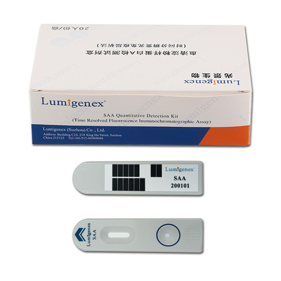 Serumamyloid een POC-Test Erkend Kit Immunoassay CFDA