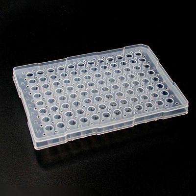 laboratorium keurde de voor consumptie geschikte PCR 96 plaat met het verzegelen van film USP pp-Gesteriliseerd goed materiaal goed