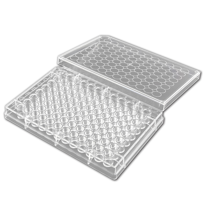 Vlakke Bodemgamma Steriele 96 goed Elisa Plate White/Zwarte