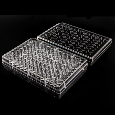 Vlakke Bodemgamma Steriele 96 goed Elisa Plate White/Zwarte