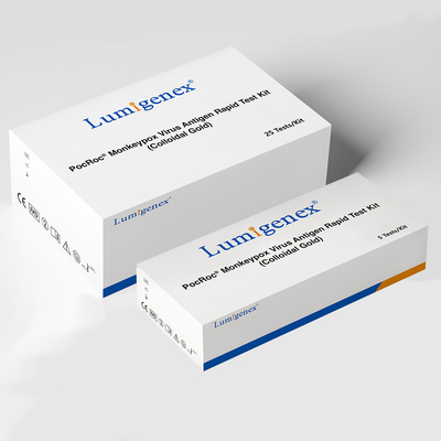 De Ce Geregistreerde Monkeypox-Test Kit Colloidal Gold High Accuracy van het Virus Snelle Antigeen