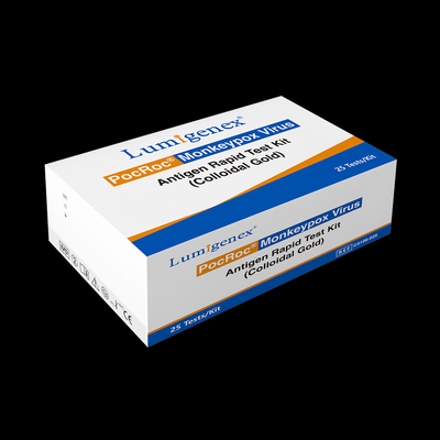De Ce Geregistreerde Monkeypox-Test Kit Colloidal Gold High Accuracy van het Virus Snelle Antigeen