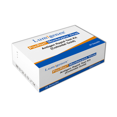 De Ce Geregistreerde Monkeypox-Test Kit Colloidal Gold High Accuracy van het Virus Snelle Antigeen