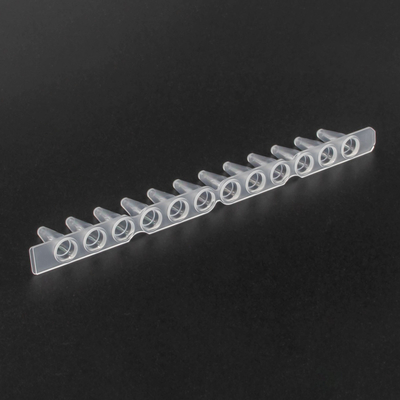 8 / 12 Strip PCR-buizen 0,2 ml 0,5 ml witte kleur transparant