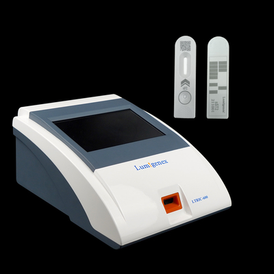 Kwantitatieve meting van SST2-niveau in bloed door fluorescentie-immunoassay HF-detectie