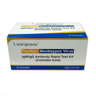 Het Certificaat van infectieziekteigg IgM Monkeypox ISO Snel in 15 Minuten