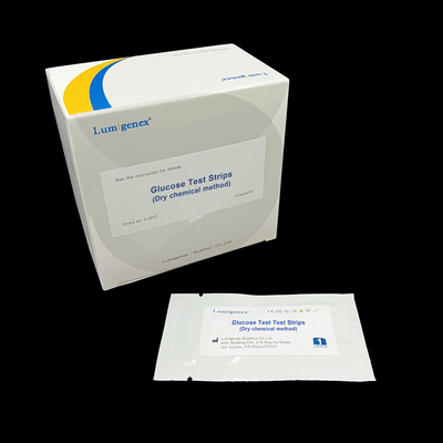 De nauwkeurige Droge Chemische Methode ISO13485 van Bloedsugar measurement glucose test strips