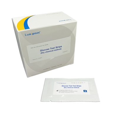 Bloedglucose snelle diabetesdetectietest Droge chemische methode CE-gecertificeerd