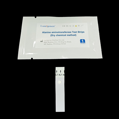 IVD-testreagens Alanine Aminotransferase-teststrips Biochemische analysator