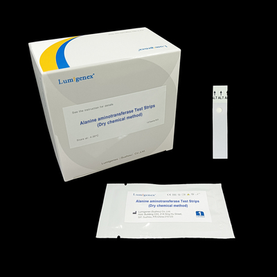 Kwantitatieve meting van Alanine Aminotransferase-teststrips Droge chemische methode