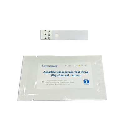 IVD-testreagens Aspartaattransaminase-teststrips Droge chemische methode