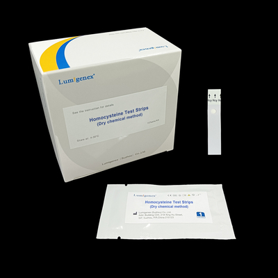 Hoge bloeddrukmeter Homocysteïne teststrips Droge chemische methode