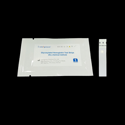 Glycosylated Test van de Hemoglobinehba1c Strook door Droog Chemisch Goedgekeurd Methodece