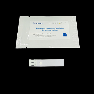 Nauwkeurige de Teststrook van de Bloedsuiker HbA1C Draagbaar voor IVD Goedgekeurd de Testce van het Gebruikshuis