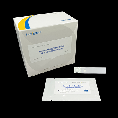 De Ce Goedgekeurde Reagens van de Teststroken POCT van het Ketonlichaam diagnostiseert Ketoacidosis-Diabetes