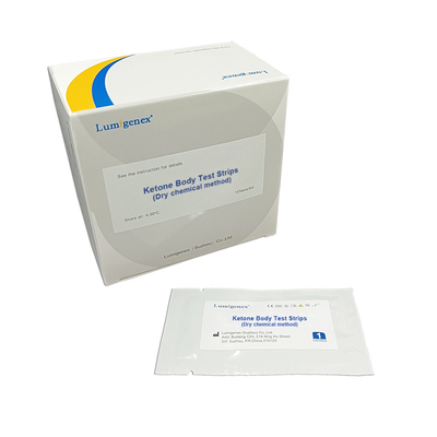 Diagnostiseer Ketoacidosis, van het het Ketonlichaam van de Diabetesmonitor de Teststroken