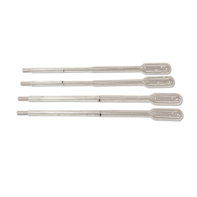 USP-goedgekeurd LDPE-materiaal Zelfafvoerende Pasteur Capillaire Pipet Wegwerpartikelen