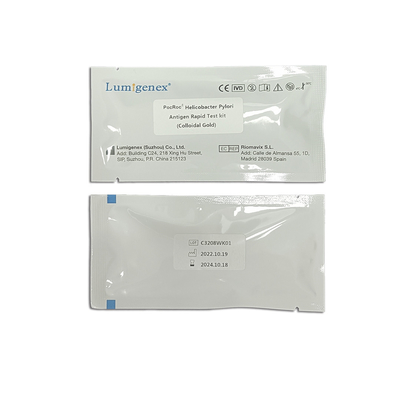 Colloïdaal goud Helicobacter Pylori antigeen sneltestkit Fecaal monster Ontlastingsmonster