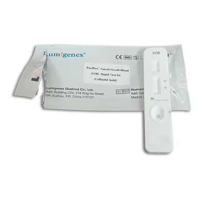 Fecale monster FOB-testkit voor opsporing van darmkanker van poliepenbloeding
