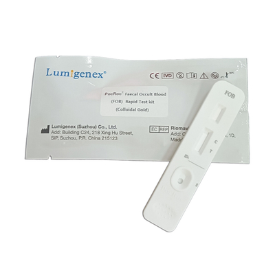 Gastro-intestinaal Aftappend FOB- Gediplomeerd Ce van Testkit colloidal gold