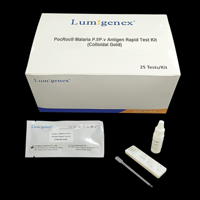 Malariapf PV Antigeentest door Colloïdale Gouden IVD Testreagens