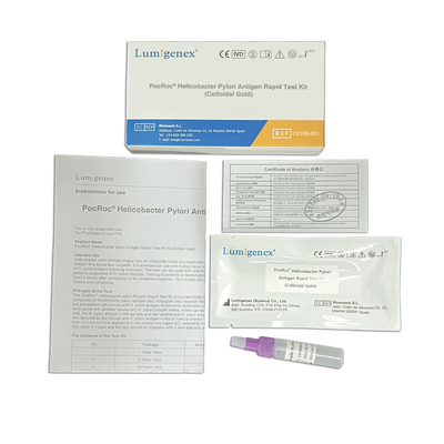 Gediplomeerd Ce van Kit Fecal Sample Stool Specimen van de infectieziekteh Pylori Test