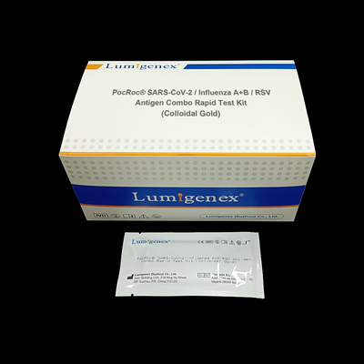 SARS-CoV-2/Griep A+B/RSV-de Snelle Test Kit Colloidal Gold van Antigeencombo