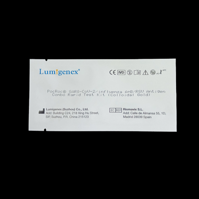 SARS-CoV-2/Griep A+B/RSV-de Snelle Test Kit Colloidal Gold van Antigeencombo