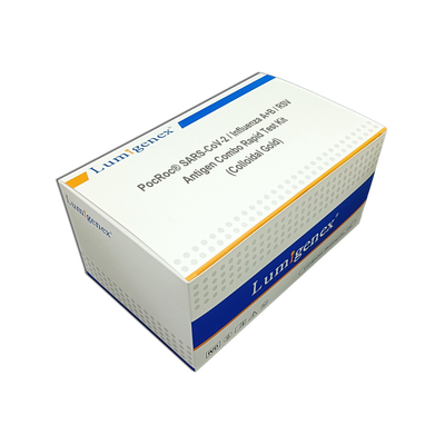 Covid 19/Griep A+B/RSV-de Snelle Test Kit Colloidal Gold van Antigeencombo