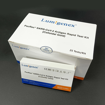 Covid-19 antigeen sneltestkit (colloïdaal goud) voor medisch gebruik met CE